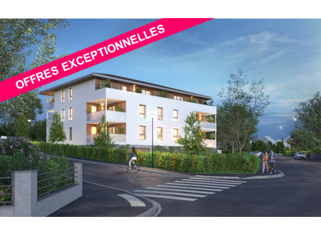 Investissement locatif  Saint-Louis : programme immobilier neuf pour investir L'Epure  Mulhouse