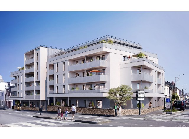 Investissement locatif  Le Rheu : programme immobilier neuf pour investir Epicure - Quartier rue de Vern  Rennes