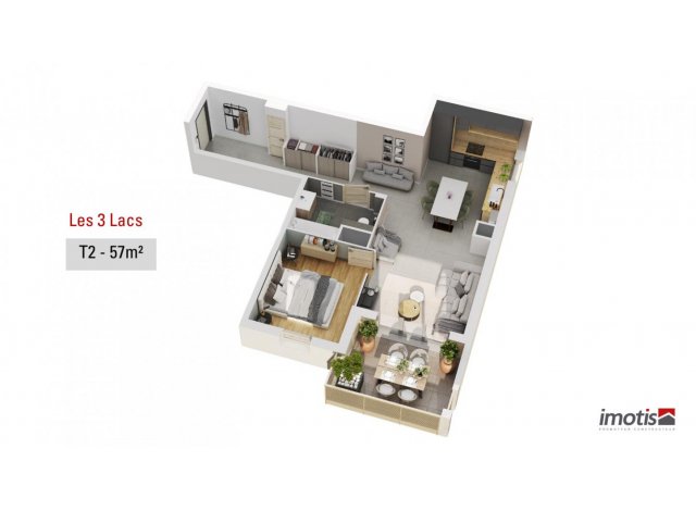 LES 3 LACS immobilier neuf