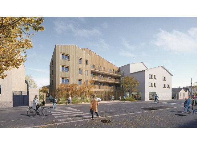 Investissement locatif  Poitiers : programme immobilier neuf pour investir Id'Halle - Tours  Tours