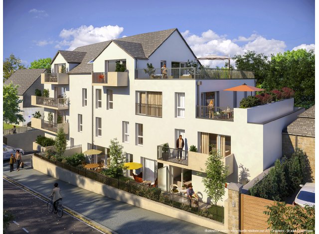 Investissement locatif  Colombelles : programme immobilier neuf pour investir Centre Caen  Caen