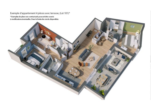 Appartement neuf Jou-ls-Tours