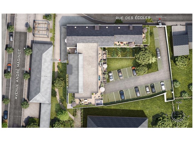 Carre des Halles logement neuf