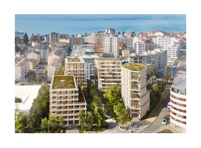 Programme immobilier neuf Eclat Leman à Thonon-les-Bains