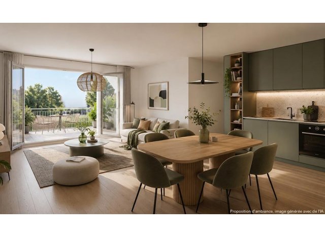 Programme immobilier neuf Le Jardin de Rose à Rennes