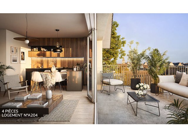 Programme neuf Le Domaine des Chartreux &agrave; Bl&eacute;r&eacute;