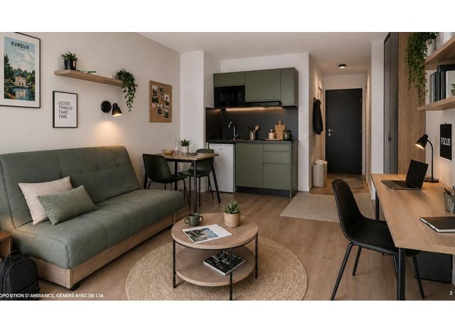 Programme immobilier neuf My Campus Evreux � &Eacute;vreux