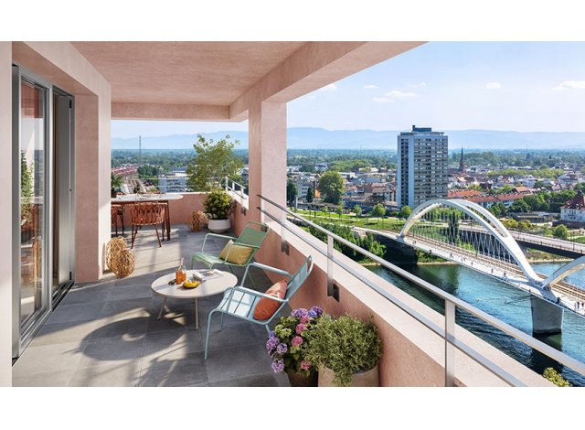 Programme immobilier neuf Les Escales du Rhin à Strasbourg