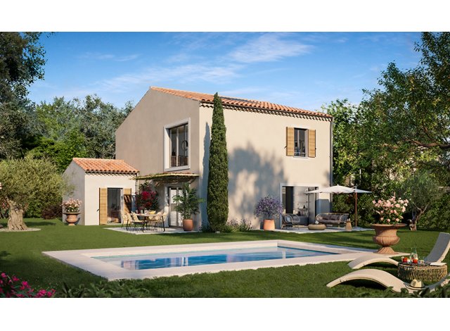 Programme immobilier avec maison ou villa neuve Domaine Olea à Ventabren