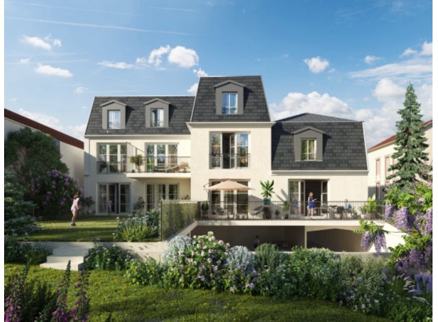 Investissement locatif dans les Hauts de Seine 92 : programme immobilier neuf pour investir Suresnes C2  Suresnes