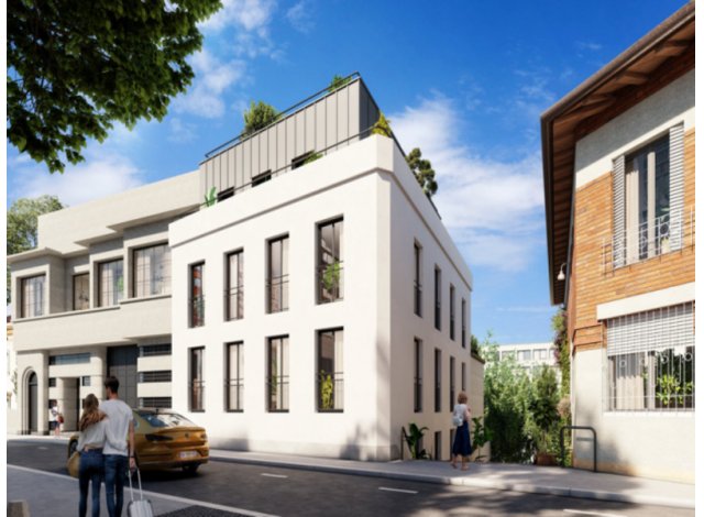 Investissement locatif  Paris : programme immobilier neuf pour investir Paris 20ème C2  Paris 20ème