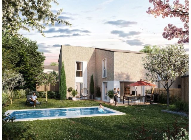 Programme immobilier avec maison ou villa neuve Bruges C1 à Bruges