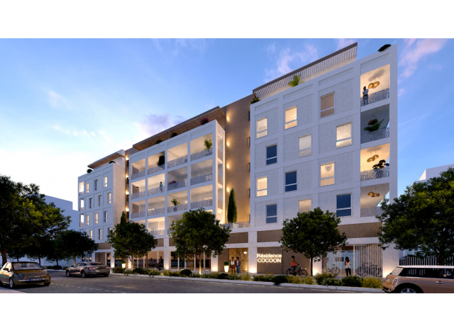 Investissement locatif en France : programme immobilier neuf pour investir Cocoon � Montpellier