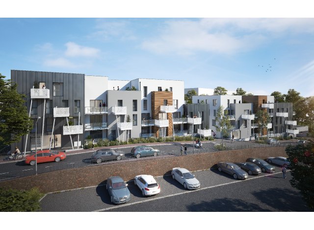 Investissement locatif  Saint-Herblain : programme immobilier neuf pour investir Volta  Saint-Herblain