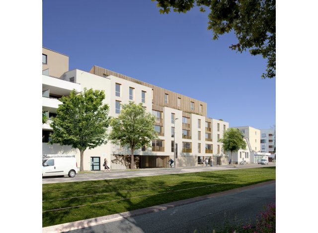 Investissement locatif  Strasbourg : programme immobilier neuf pour investir L'Idylle  Illkirch-Graffenstaden