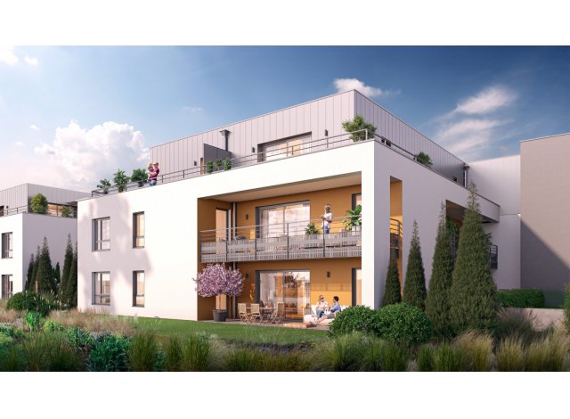 Investissement locatif  Sarreguemines : programme immobilier neuf pour investir Le Domaine des Arches  Marly