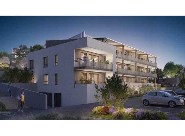 Investissement locatif  Thionville : programme immobilier neuf pour investir Le Manoir de Jade  Redange