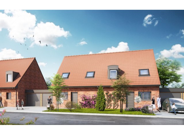 Programme immobilier neuf Les Maisons du Château  Denain