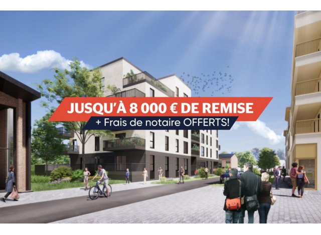 Investissement locatif  Metz : programme immobilier neuf pour investir Oxygene  Montigny-lès-Metz