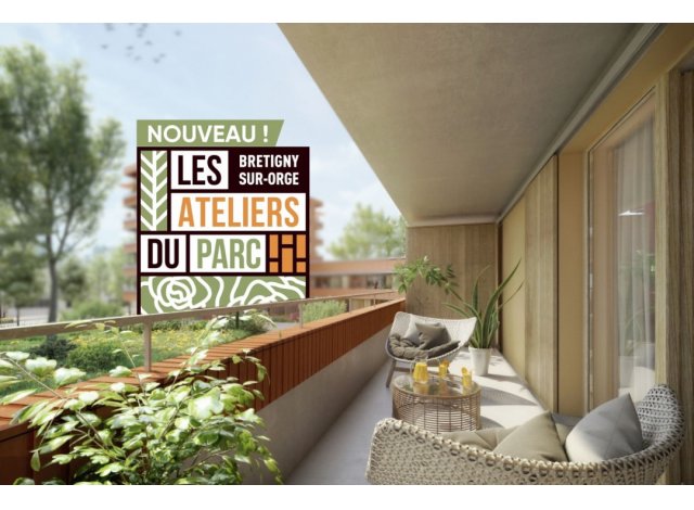 Appartement neuf Les Ateliers du Parc � Br&eacute;tigny-sur-Orge