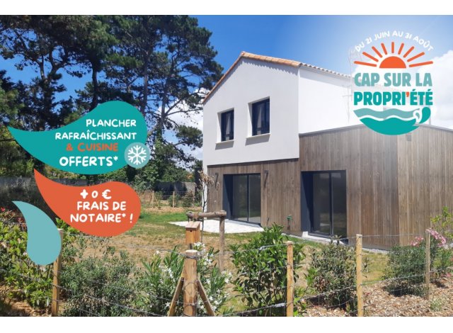 Programme immobilier neuf avec promotion Les Jardins d'Ilaris � Saint-Hilaire-de-Riez