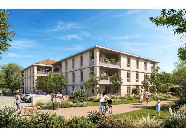 Investissement locatif à Bordeaux : programme immobilier neuf pour investir Mélisande à Bruges