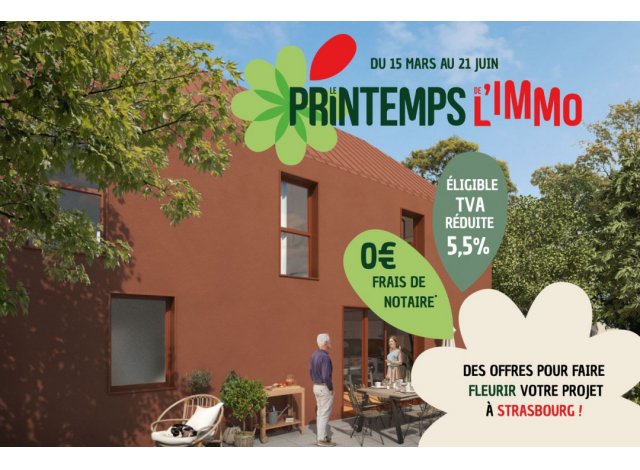 Programme immobilier neuf Terra Rossa à Strasbourg
