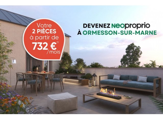 Programme neuf Neoproprio - Essencia à Ormesson-sur-Marne
