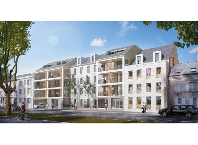 Investissement locatif  Saint-Jean-de-la-Ruelle : programme immobilier neuf pour investir Esprit de Loire  Orléans