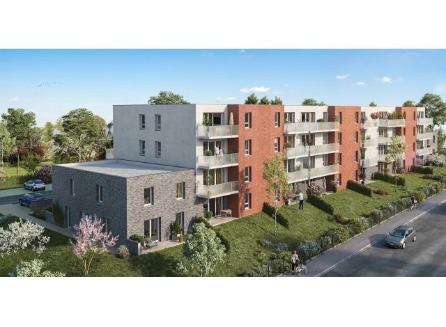 Investissement locatif  Amiens : programme immobilier neuf pour investir Les Hauts de Montgre  Lens