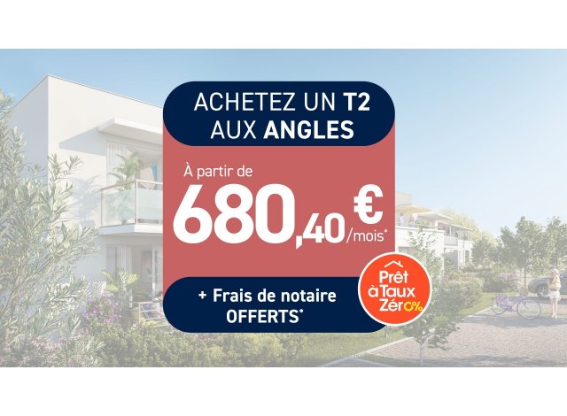 Investissement locatif  Montpellier : programme immobilier neuf pour investir Ter Natura  Les Angles