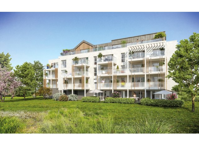 Investissement locatif en Loire Atlantique 44 : programme immobilier neuf pour investir Caravelle  Pornichet