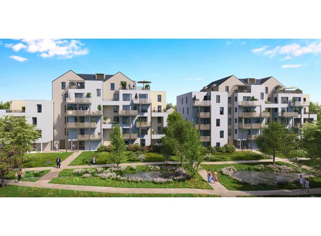 Investissement locatif  Poitiers : programme immobilier neuf pour investir Domaine de Suede  Tours