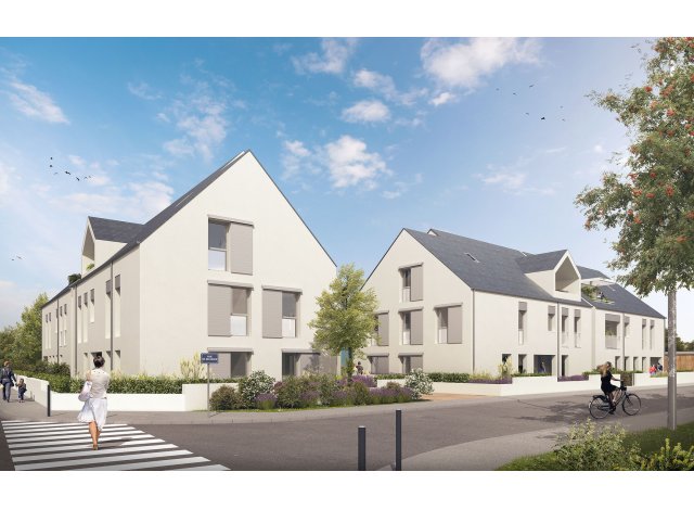 Investissement locatif  Poitiers : programme immobilier neuf pour investir Les Jardins de Sapaillé  Tours