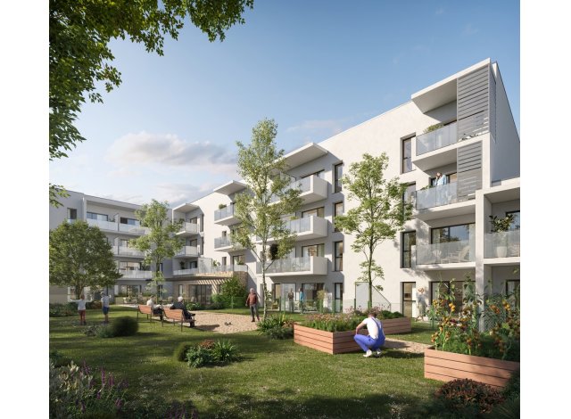 Investissement locatif  Poitiers : programme immobilier neuf pour investir Dolce Vita Residence Seniors  Buxerolles