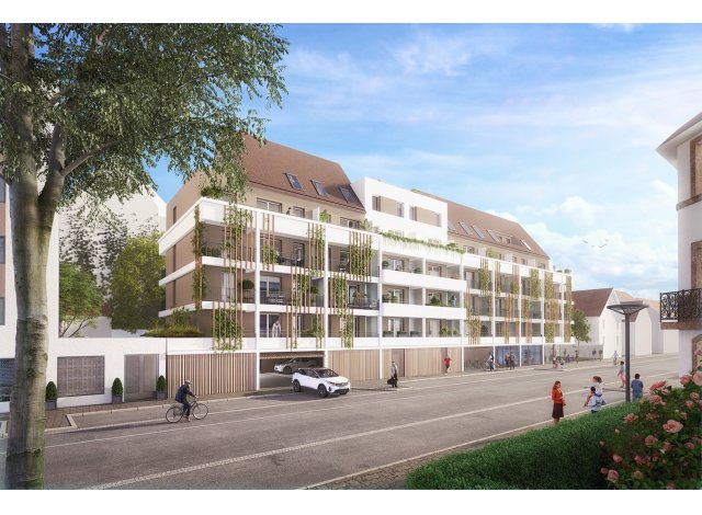 Investissement locatif  Oberschaeffolsheim : programme immobilier neuf pour investir Green Flow  Strasbourg