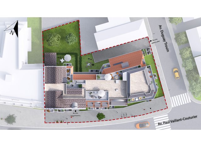Projet immobilier Le Blanc Mesnil