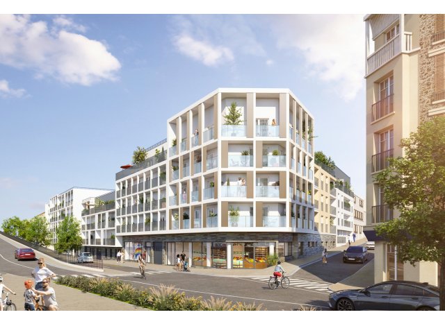 Investissement locatif  Reims : programme immobilier neuf pour investir Les Terrasses de la Madeleine  Pomponne