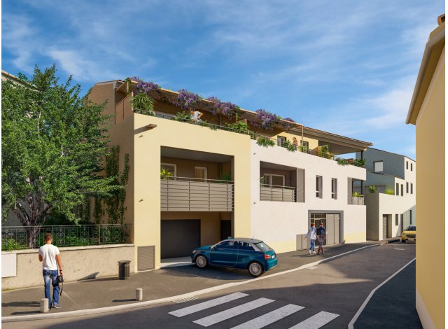 Investissement locatif  Montpellier : programme immobilier neuf pour investir Cesaria  Nîmes