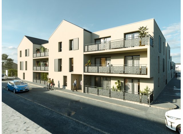 Investissement locatif en Loire Atlantique 44 : programme immobilier neuf pour investir Kasteel  Châteaubriant