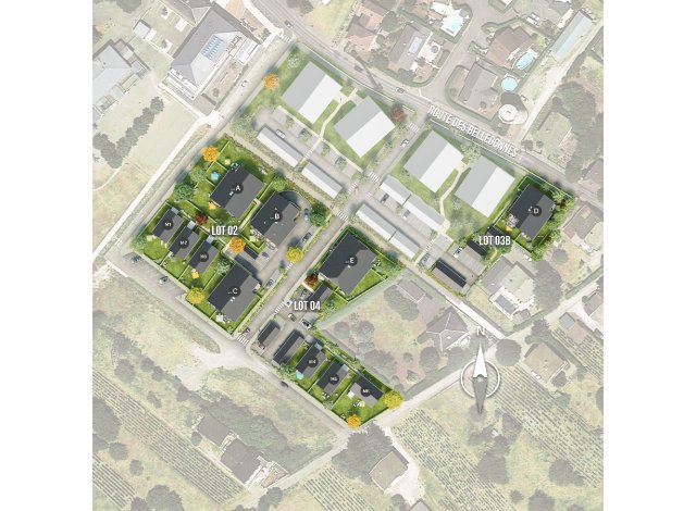 Programme neuf Les Jardins du Mont-Joigny  Myans