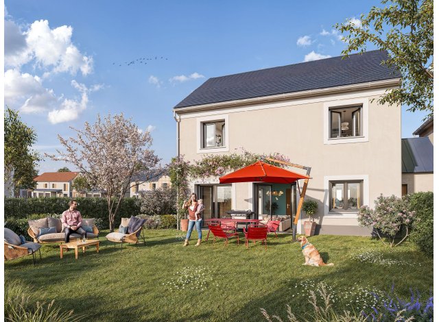 Programme immobilier avec maison ou villa neuve LES JARDINS DE JEZZINE à Compiègne