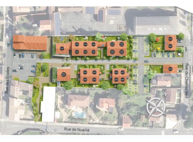 Le Clos du Chemin Vert logement neuf