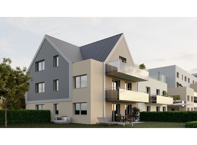 Investissement locatif  Colmar : programme immobilier neuf pour investir Le Broadway  Illkirch-Graffenstaden