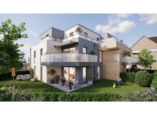 Investissement locatif  Haguenau : programme immobilier neuf pour investir Résidence "ill'o"  Strasbourg