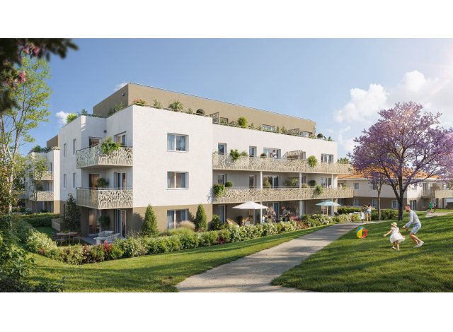 Investissement locatif  Bourg-en-Bresse : programme immobilier neuf pour investir Harmony Parc  Pusignan