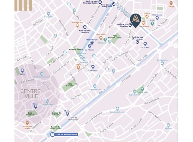 Les Bateliers immobilier neuf