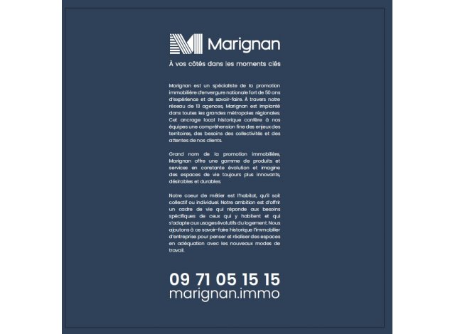 Les Bateliers logement neuf