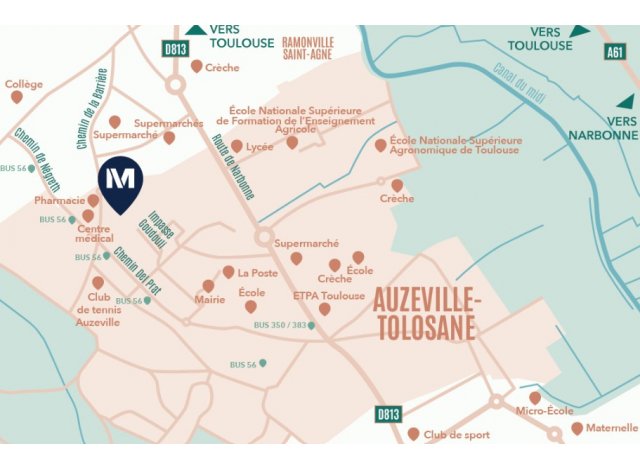 Logement neuf Auzeville-Tolosane