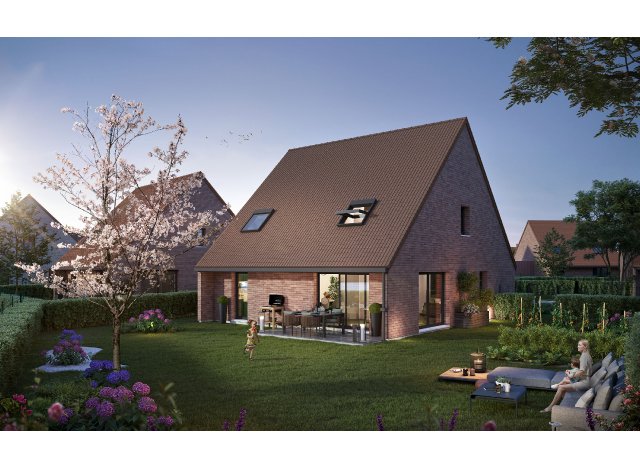 Programme immobilier neuf Le Domaine des Augustins - Maisons  Fleurbaix